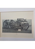 Collectie van 36 Monochroom Prenten van het Nederlandse Leger uit de 19de eeuw